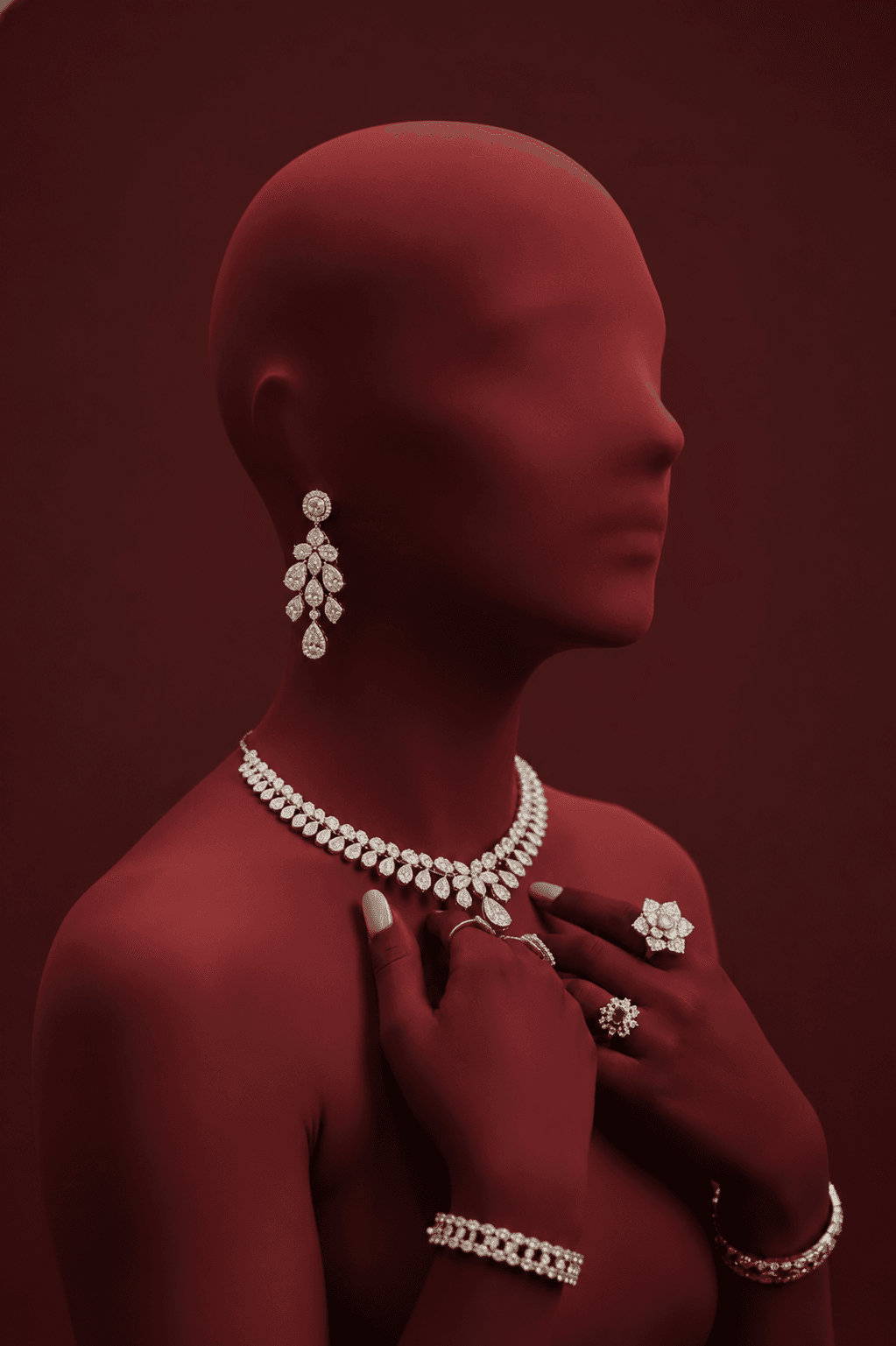 Auryse jewellery quality checked and finished in Surat before shipping