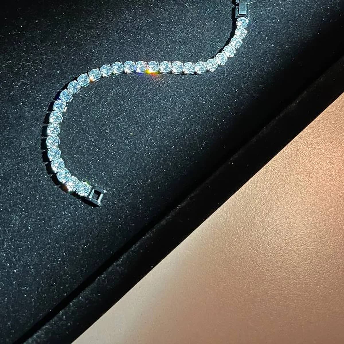 How to Style a Cubic Zirconia Tennis Bracelet (For Him and Her)