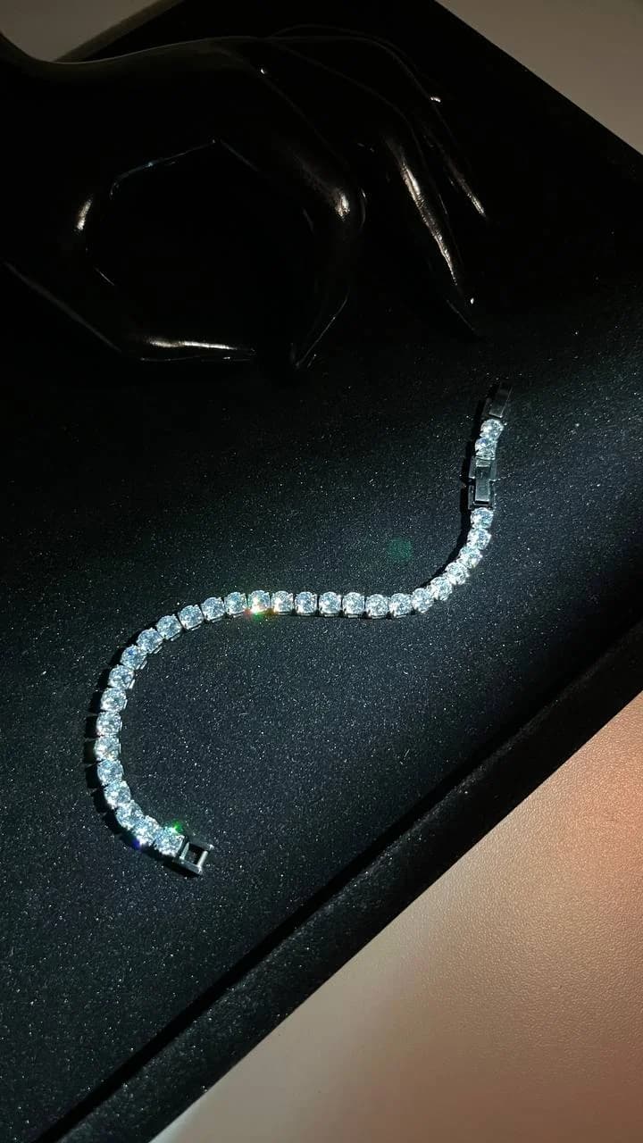 How to Style a Cubic Zirconia Tennis Bracelet (For Him and Her)